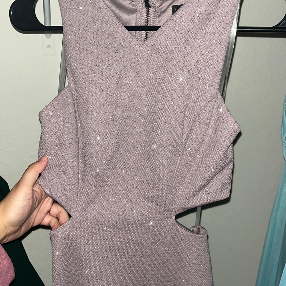 Pink/Mauve Dress Sparkly